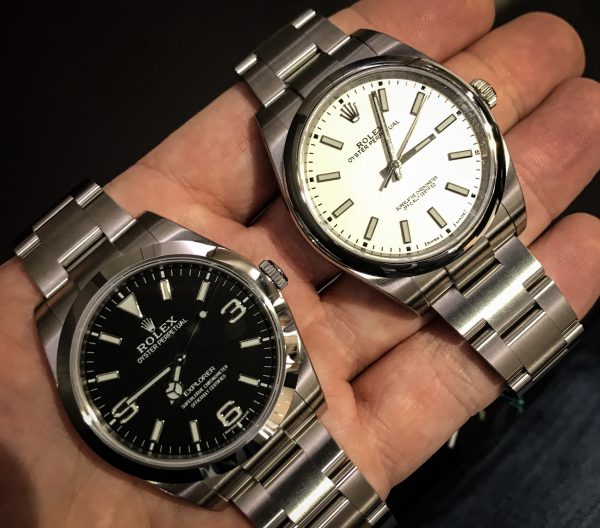 Handson Oyster Perpetual vs Explorer ATELIER DE GRIFF